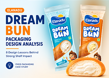 Elanadu Dream Bun Product Packaging Design : A Masterclass in FMCG Snack Packaging Design